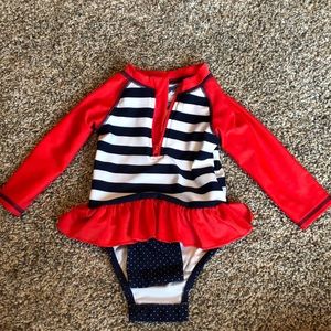 🔥 6-9 month girl one-piece swimsuit